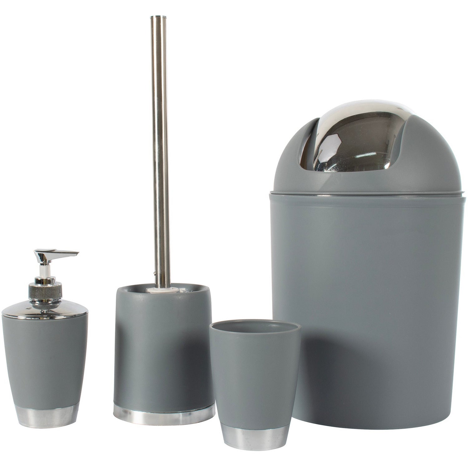 VESTIAMO CASA - Set Bagno in polipropilene - set 4 pezzi